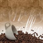 Miniatura fototapety Kawa i Filiżanka na Ziarnach