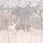 Miniatura fototapety Leśne Sylwetki Jeleni