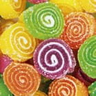 Miniatura fototapety Kolorowe spirale cukierków