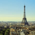 Miniatura fototapety Panorama Paryża z Wieżą Eiffla