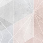Miniatura fototapety Geometryczny wzór z trójkątów - realne zdjęcie w rolce