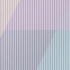 Miniatura fototapety Geometryczne kształty w pastelach - jakość wydruku i struktura materiału
