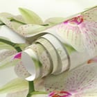 Miniatura fototapety Storczyki nad spokojną wodą fragment #1