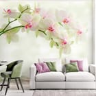 Miniatura fototapety Storczyki nad spokojną wodą we wnętrzu pokoju nastolatka