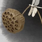 Miniatura fototapety Abstrakcyjne rośliny z owocostanami - realne zdjęcie w rolce