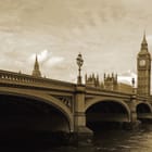 Miniatura fototapety Most i Wieża Zegarowa w Londynie