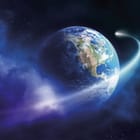 Miniatura fototapety Ziemia w kosmicznej przestrzeni