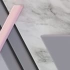 Miniatura fototapety Geometryczne kształty i tekstury - jakość wydruku i struktura materiału