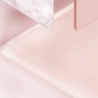 Miniatura fototapety Geometryczne Trójkąty Pastelowe - jakość wydruku i struktura materiału