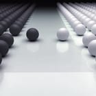 Miniatura fototapety Geometryczne kule w 3D