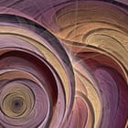 Miniatura fototapety Abstrakcyjne Spiralne Linie