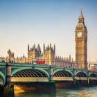 Miniatura fototapety Most i wieża zegarowa Londynu