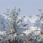 Miniatura fototapety Tropikalna dżungla z górami