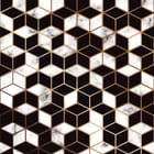 Miniatura fototapety Geometryczne sześciany z marmurem