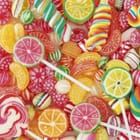 Miniatura fototapety Kolorowe cukierki i lizaki