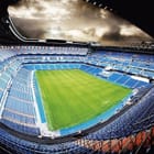 Miniatura fototapety Stadion piłkarski z trybunami