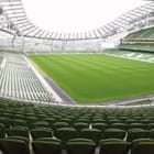 Miniatura fototapety Stadion piłkarski z zieloną murawą