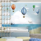 Miniatura fototapety Balony nad Morzem we wnętrzu pokoju dziecka