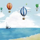 Miniatura fototapety Balony nad Morzem