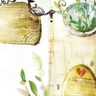 Miniatura fototapety Bajkowy dom z wieżyczką fragment #1