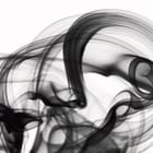 Miniatura fototapety Abstrakcyjne czarne linie na bieli