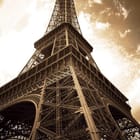 Miniatura fototapety Perspektywa Wieży Eiffla