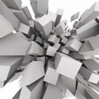 Miniatura fototapety Abstrakcyjne Szare Prostopadłościany