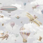 Miniatura fototapety Balony i Samoloty w Chmurach