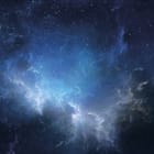 Miniatura fototapety Mgławica wśród gwiazd