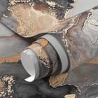 Miniatura fototapety Abstrakcyjne wzory fluid art - realne zdjęcie w rolce