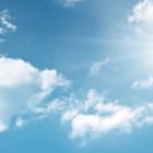 Miniatura fototapety Błękitne Niebo z Chmurami