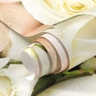 Miniatura fototapety Bukiet różowych i białych róż fragment #1