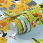 Miniatura fototapety Mapa świata dla dzieci - realne zdjęcie w rolce