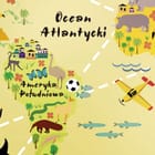 Miniatura fototapety Mapa świata dla dzieci z ikonami - realne zdjęcie w rolce