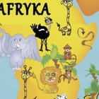Miniatura fototapety Ilustracyjna mapa świata dla dzieci - jakość wydruku i struktura materiału