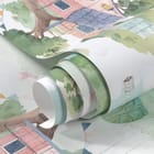 Miniatura fototapety Zwierzęta w domkach na drzewach - realne zdjęcie w rolce
