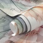 Miniatura fototapety Akwarelowe róże w pastelowych odcieniach - realne zdjęcie w rolce