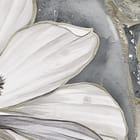 Miniatura fototapety Magnolie na tle marmuru - realne zdjęcie w rolce