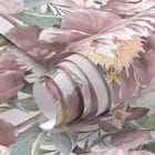 Miniatura fototapety Piwonie w ogrodzie pełnym kwiatów - realne zdjęcie w rolce