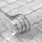 Miniatura fototapety Biała ceglana ściana fragment #1