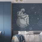 Miniatura fototapety Astronauta na planecie z książką - aranżacja w pokoju nastolatka