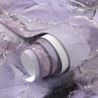 Miniatura fototapety Abstrakcja w fioletowych tonach - realne zdjęcie w rolce