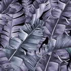 Miniatura fototapety Tropikalne Liście w Odcieniach Fioletu