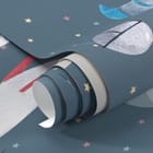 Miniatura fototapety Kosmiczna przygoda dla dzieci - realne zdjęcie w rolce