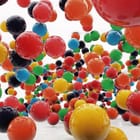 Miniatura fototapety Kolorowe Kulki w Powietrzu