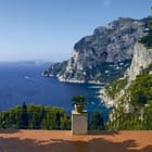 Miniatura fototapety Taras z widokiem na morze