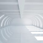 Miniatura fototapety Tunel 3D z łukowatym sklepieniem