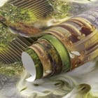 Miniatura fototapety Trzy jednorożce na łące fragment #1