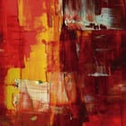 Miniatura fototapety Abstrakcyjne pociągnięcia pędzla