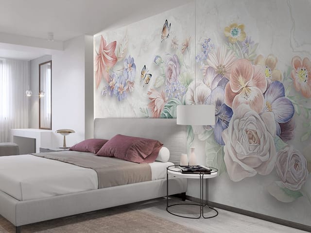 Fototapeta Bukiet egzotycznych kwiatów